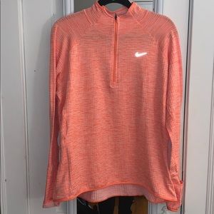Nike workout sweater with thumb holes
